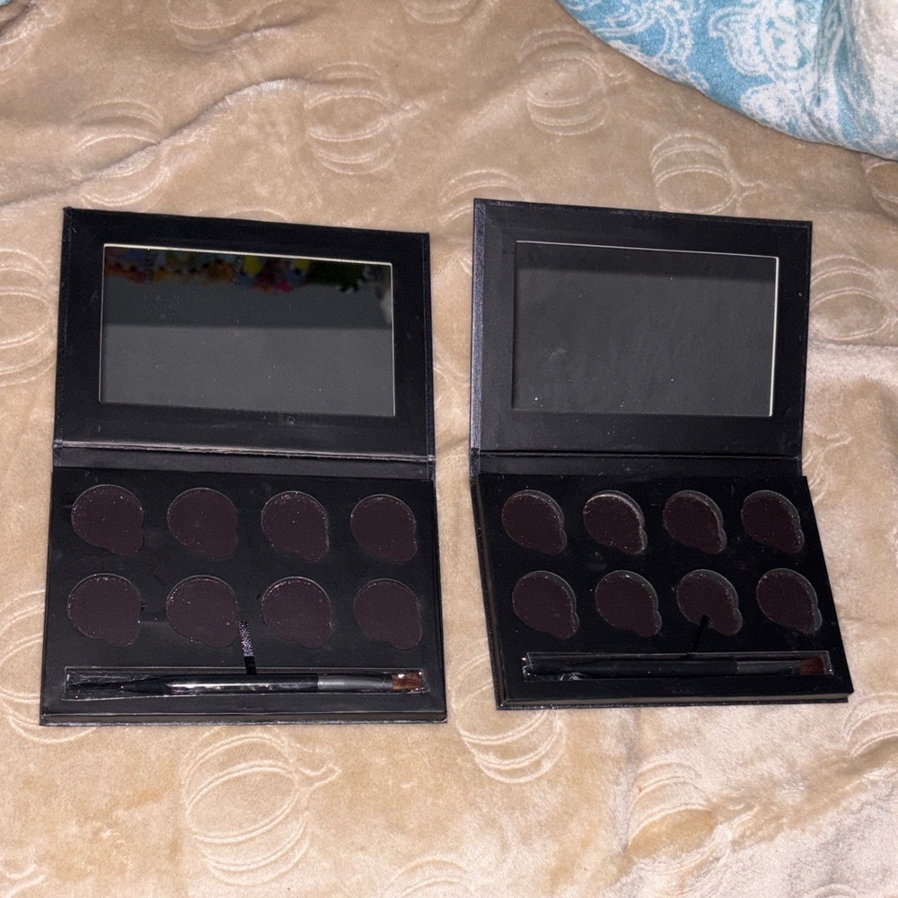 Ulta Beauty Eyeshadow Palettes in Deep Black/Brown Shades
